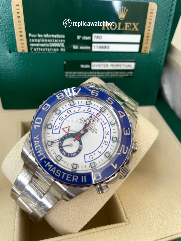 Rolex Yacht-Master II Mens watch Unisex Steel Automatic 116680 5