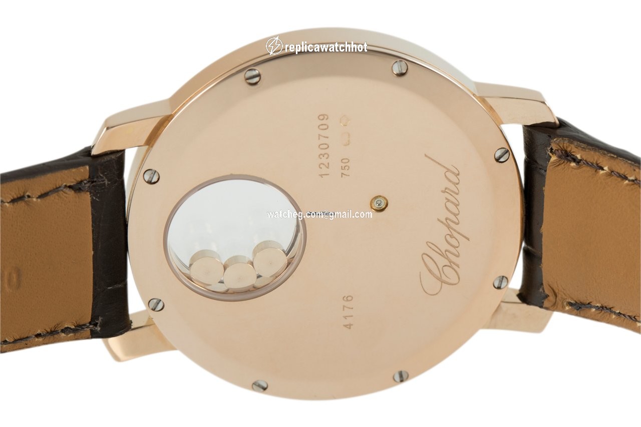 Chopard Happy Diamonds Womens watch Quartz Red gold 20 7469 5