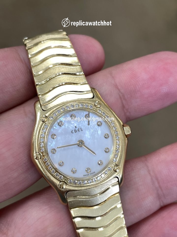 Ebel Wave Womens watch Quartz Yellow gold 866901 5