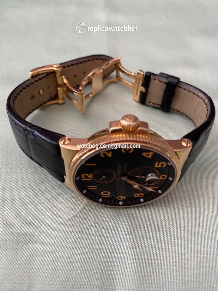 Ulysse Nardin Marine Chronometer 41mm Mens watch Unisex Automatic Rose gold 266-66-3 62 5