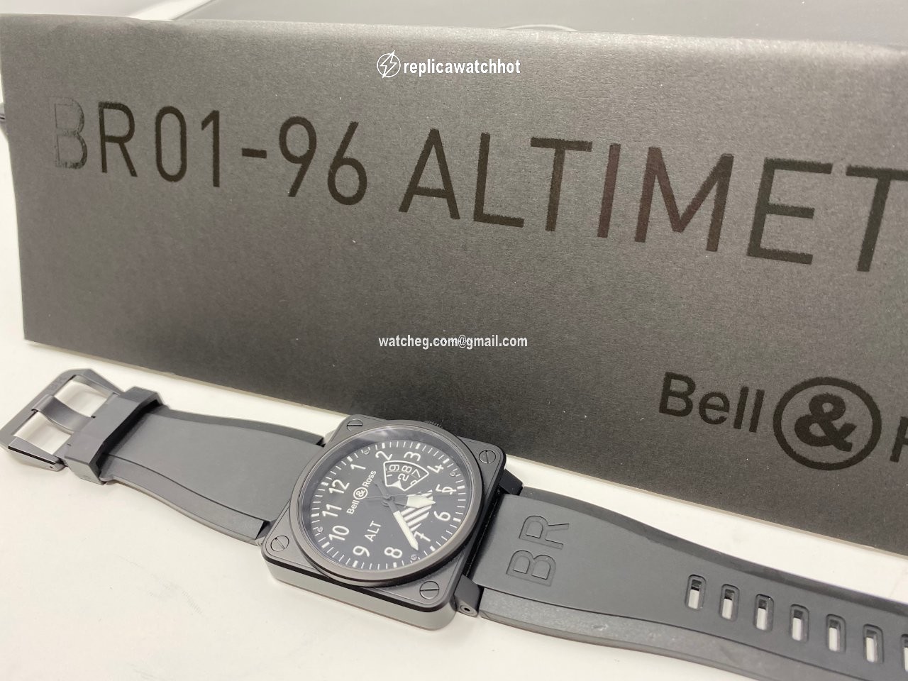 Bell & Ross BR 01-96 Grande Date Mens watch Unisex Steel BR0196-ALTIMETER 5