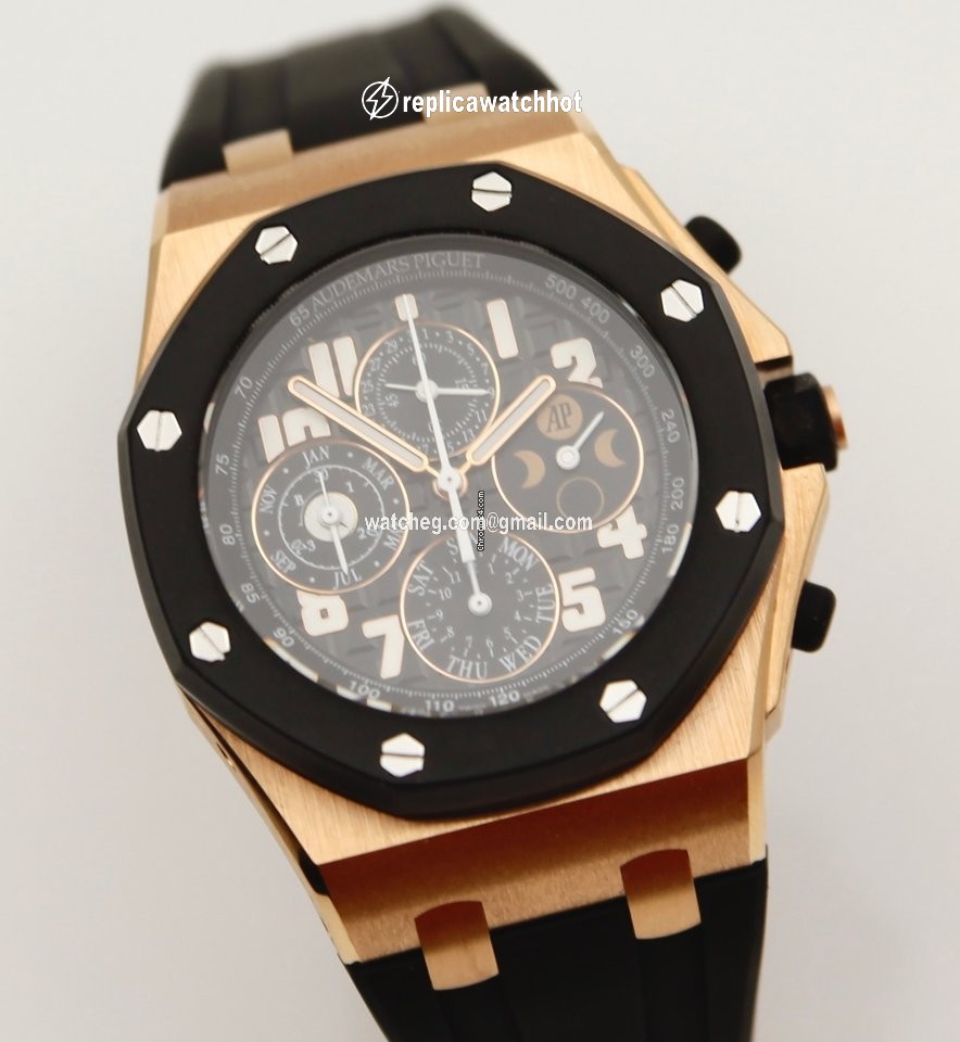 Audemars Piguet Royal Oak Offshore Mens watch Unisex Automatic Rose gold 26262OK.00.D002CA.01 5