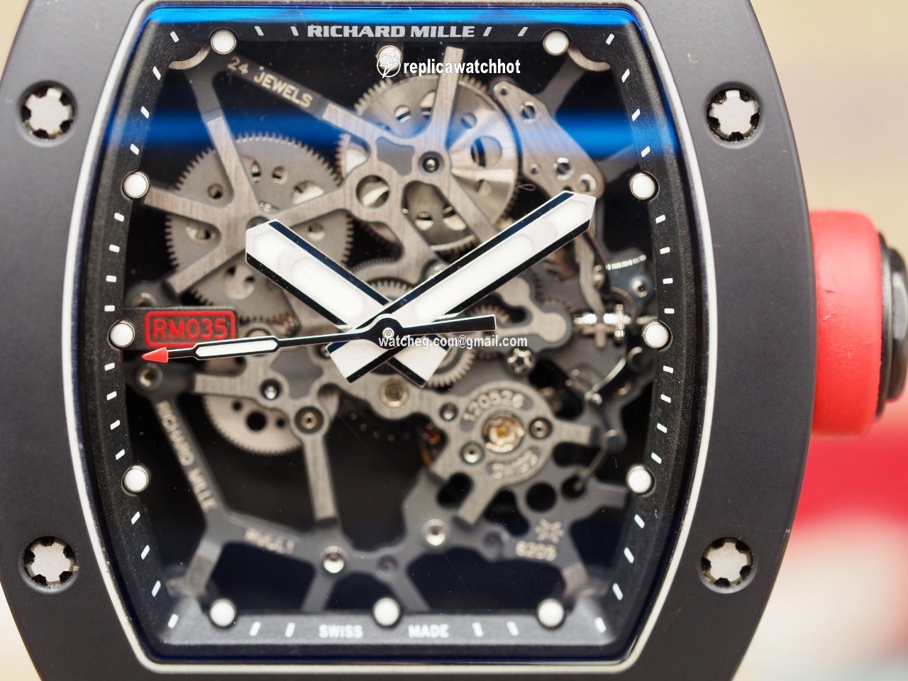 Richard Mille RM 035 Mens watch Unisex Automatic Aluminum RM035 AL ALMG 5
