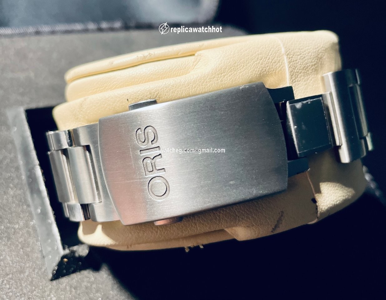 Oris Mens watch Unisex Automatic Titanium 01 749 7663 7185-Set MB 5
