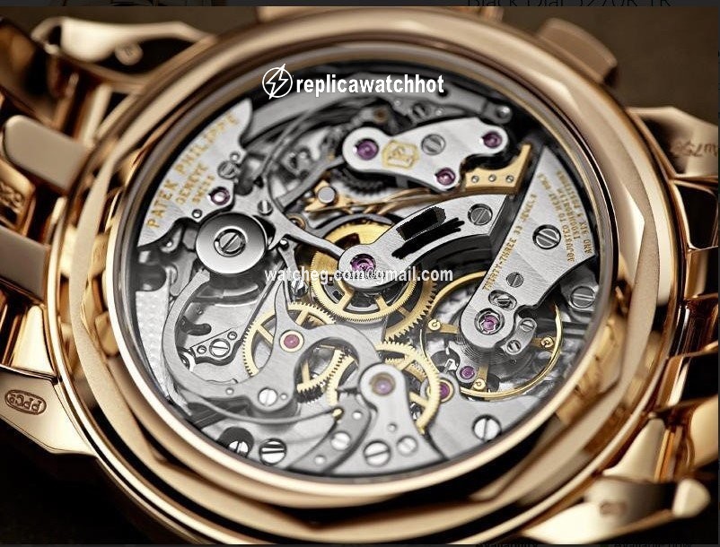 Patek Philippe Perpetual Calendar Chronograph Mens watch Unisex Manual winding Rose gold 5270R-1R 5