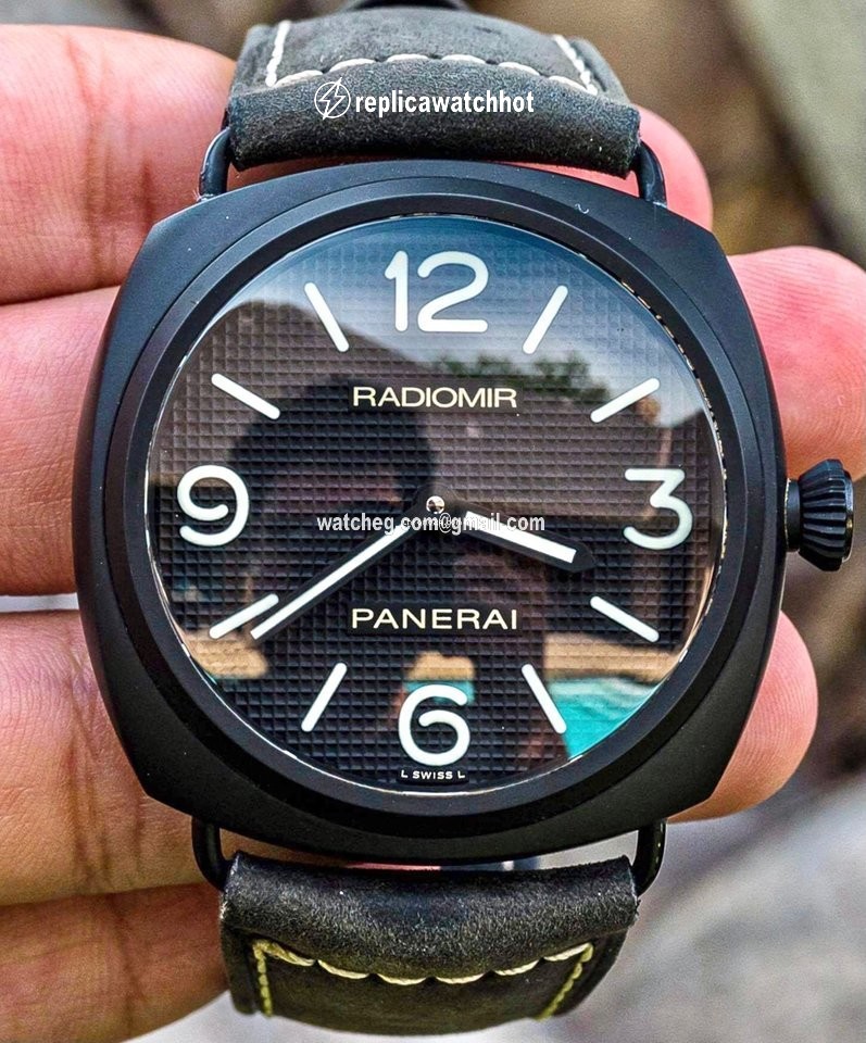 Panerai Radiomir Mens watch Unisex Manual winding Ceramic PAM 00643 5