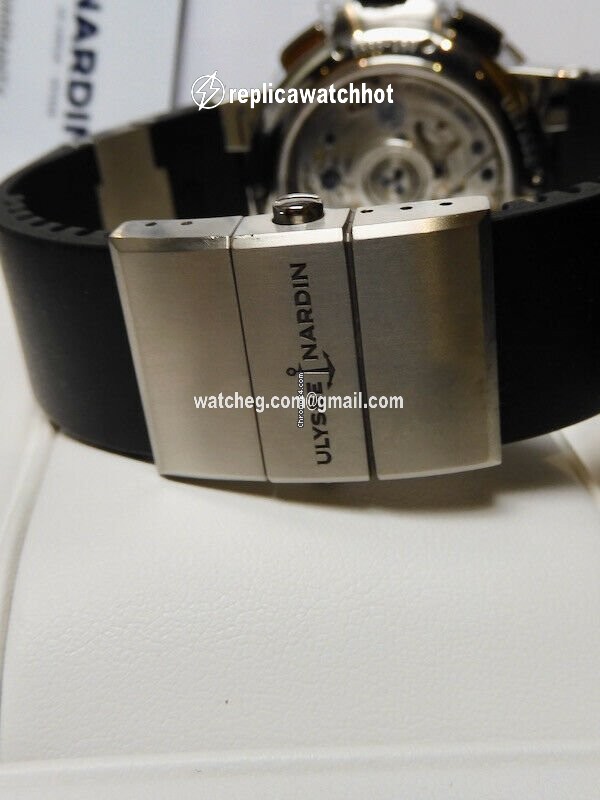 Ulysse Nardin Marine Chronograph Automatic Steel 1533-150 40 5