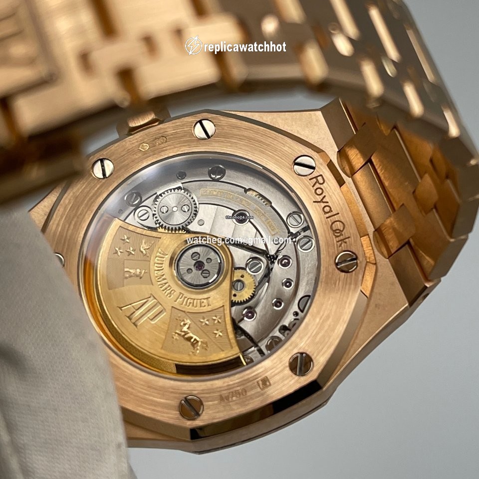 Audemars Piguet Royal Oak Lady Womens watch Automatic Rose gold 15451OR.ZZ.1256OR.01 5
