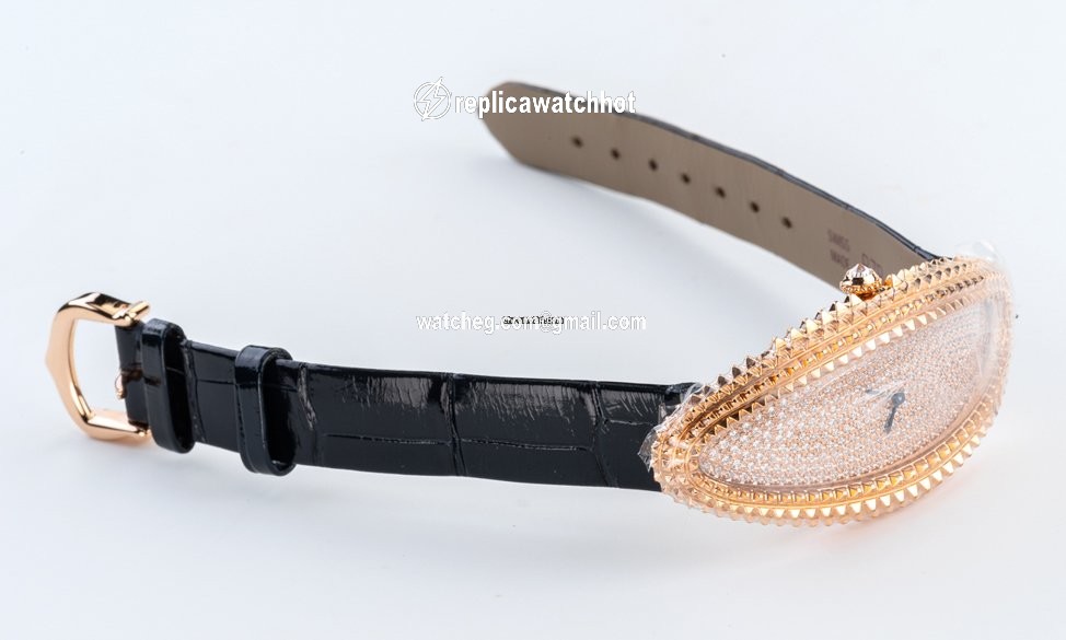 Cartier Baignoire Womens watch Manual winding Rose gold WJBA0017 5