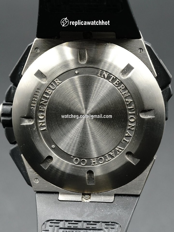 IWC Ingenieur Double Chronograph Titanium Mens watch Unisex Manual winding Titanium IW3865-03 5