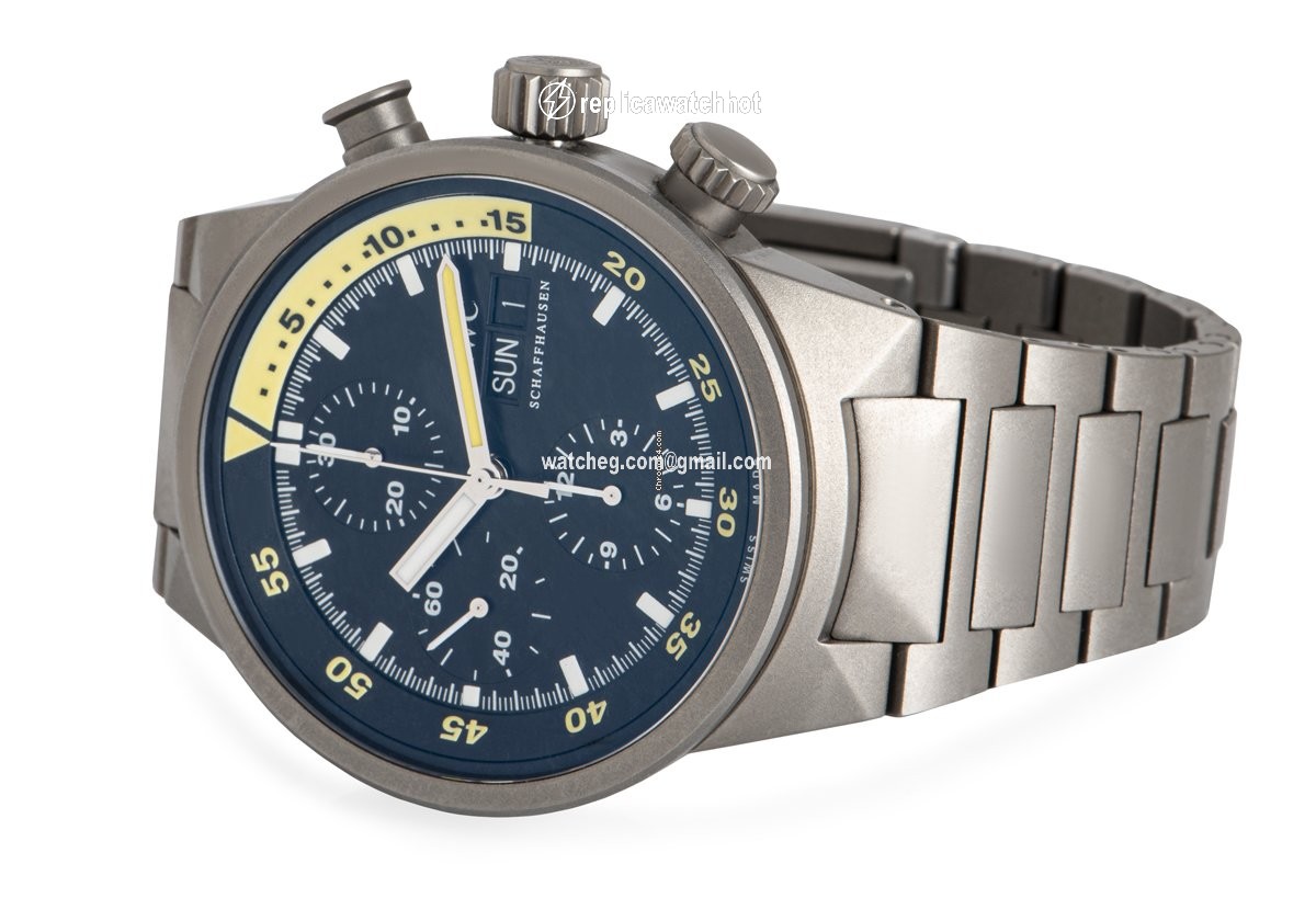 IWC Aquatimer Chronograph Mens watch Unisex Automatic Titanium IW371903 5