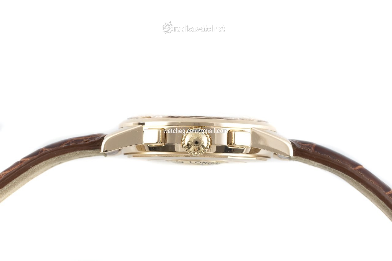 Longines Conquest Heritage Mens watch Unisex Automatic Red gold L1.641.8 5