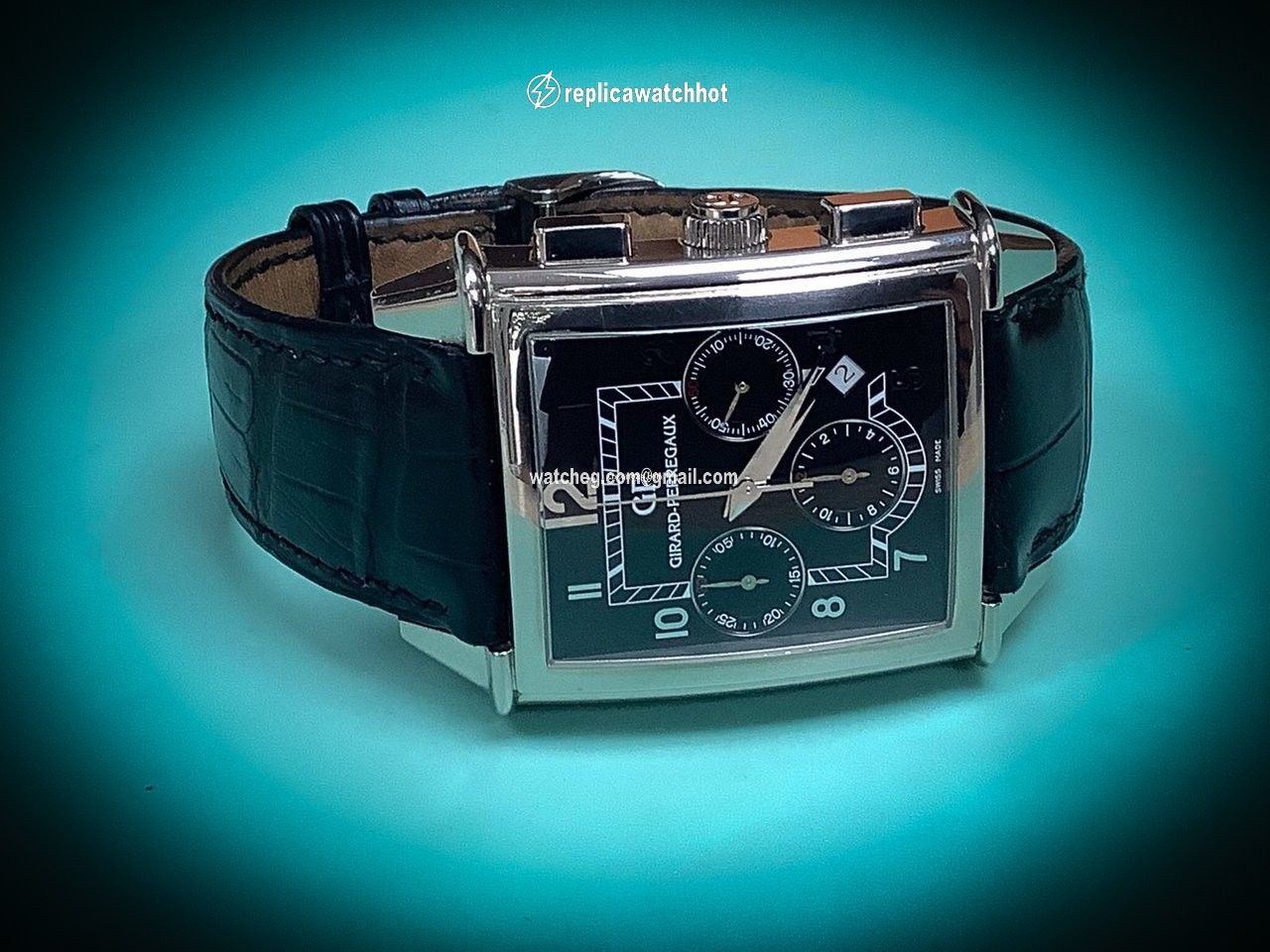 Girard Perregaux Vintage 1945 Mens watch Unisex Automatic White gold 25840-11-611-FK6A 5