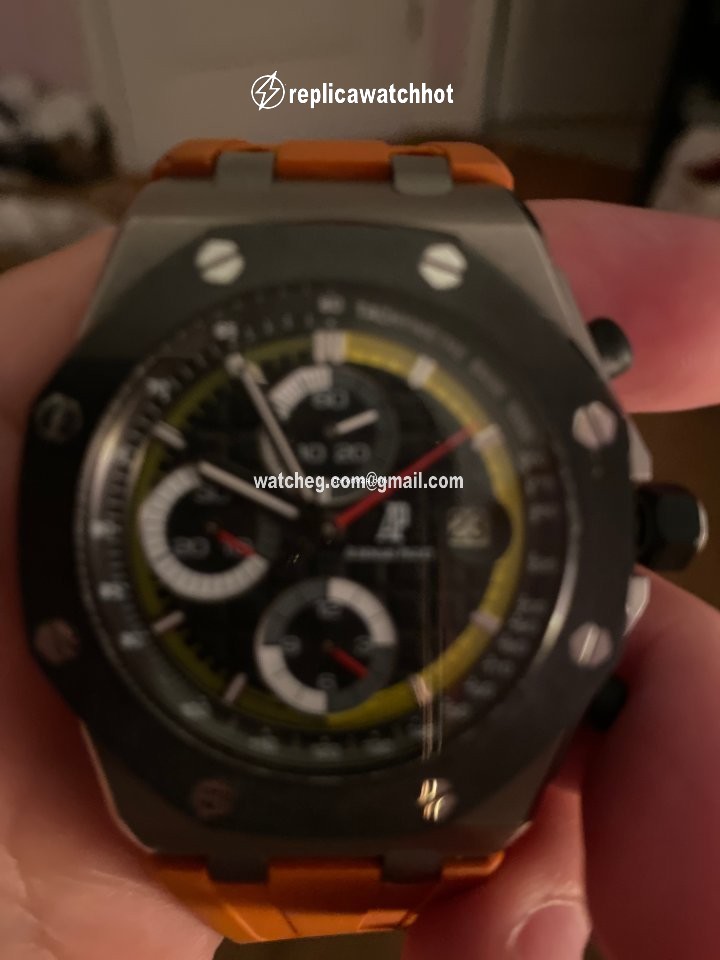 Audemars Piguet Royal Oak Offshore Chronograph Mens watch Unisex Automatic Titanium 26207IO.OO.A002CA.01 5
