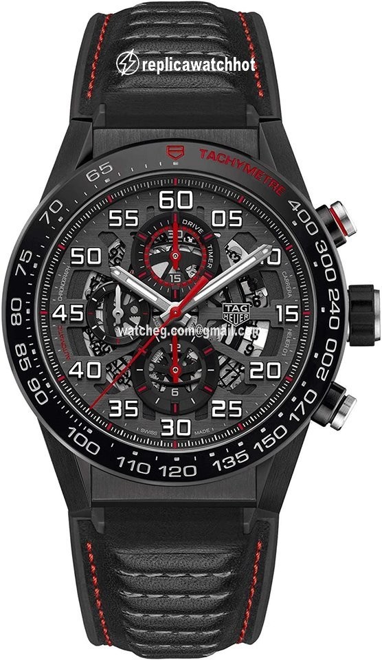 TAG Heuer Carrera Calibre HEUER 01 Mens watch Unisex Automatic Steel CAR2A1H.FT6101 5