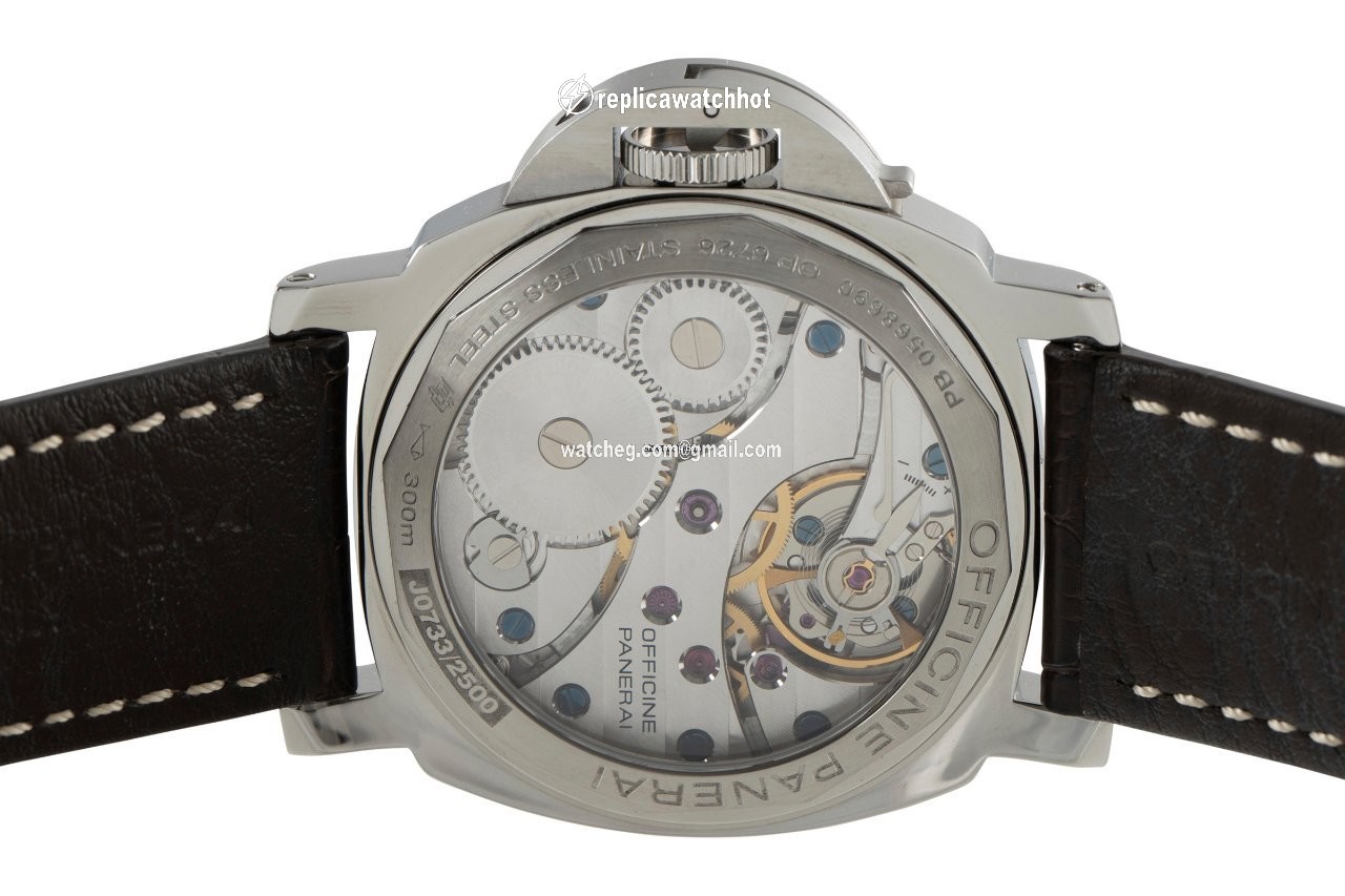 Panerai Luminor Base Mens watch Unisex Manual winding Steel PAM112 5