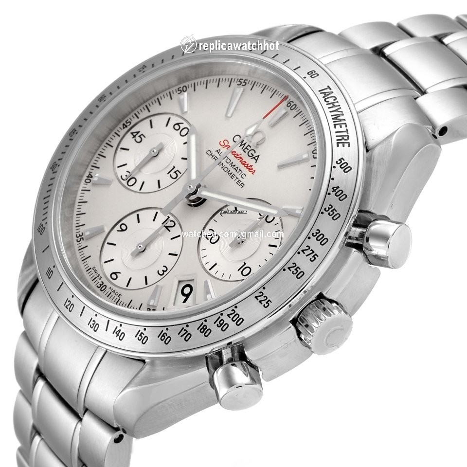 Omega Speedmaster Date Mens watch Unisex Automatic Steel 323.10.40.40.02.001 5