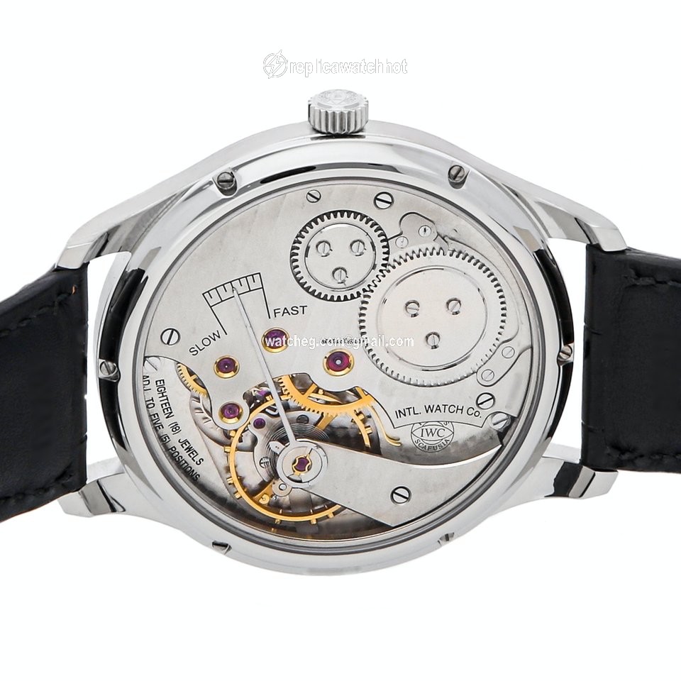 IWC Portuguese Hand-Wound Mens watch Unisex Manual winding Steel IW5454-08 5