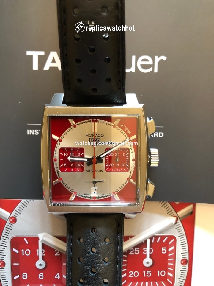 TAG Heuer Monaco Mens watch Unisex Automatic Steel CBL2114.FC6486 5