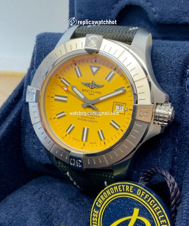 Breitling Avenger Seawolf Mens watch Unisex Automatic Steel A17319101I1X1 5