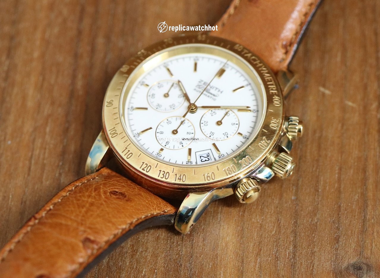 Zenith El Primero Mens watch Unisex Automatic Yellow gold 30-0360-400 5