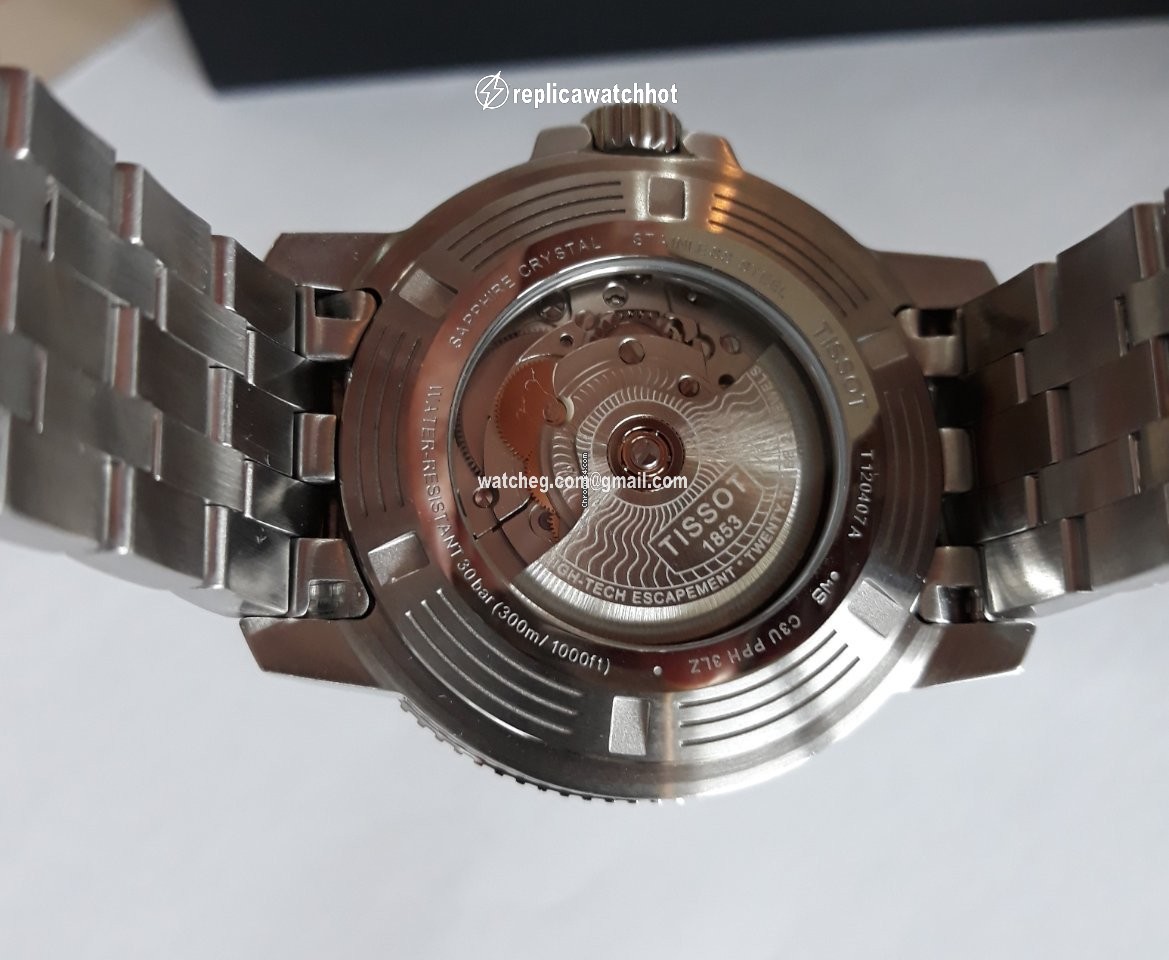 Tissot Seastar 1000 Mens watch Unisex Automatic Steel T120.417.11.091.00 5