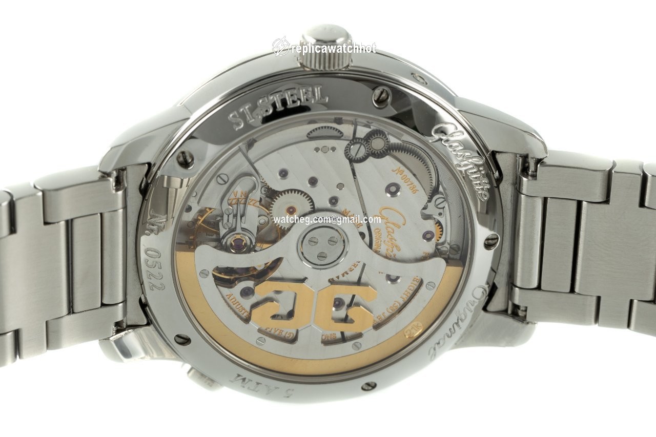 Glashtte Original Mens watch Unisex Automatic Steel 100-01-13-02-04 5