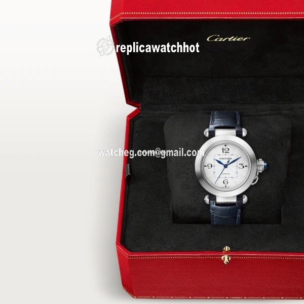 Cartier Pasha Womens watch Automatic Steel WSPA0012 5