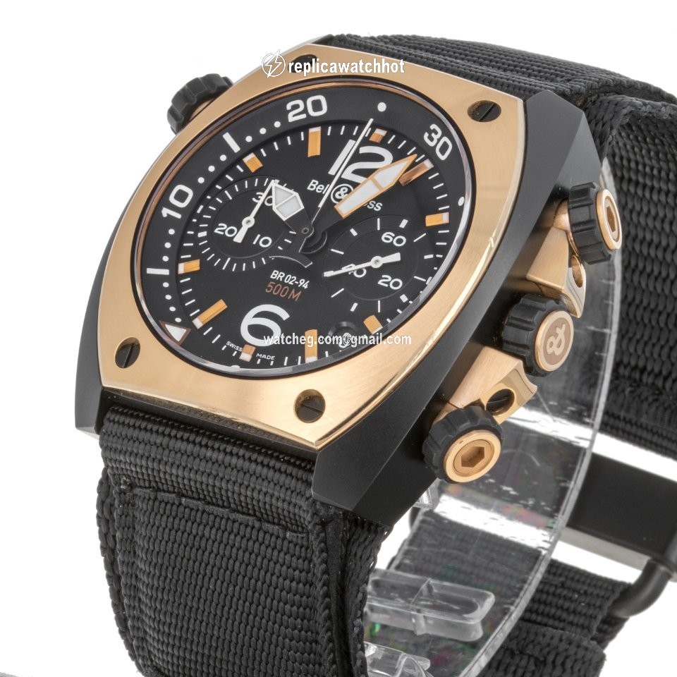 Bell & Ross BR 02 Mens watch Unisex Automatic Steel BR02-94 5