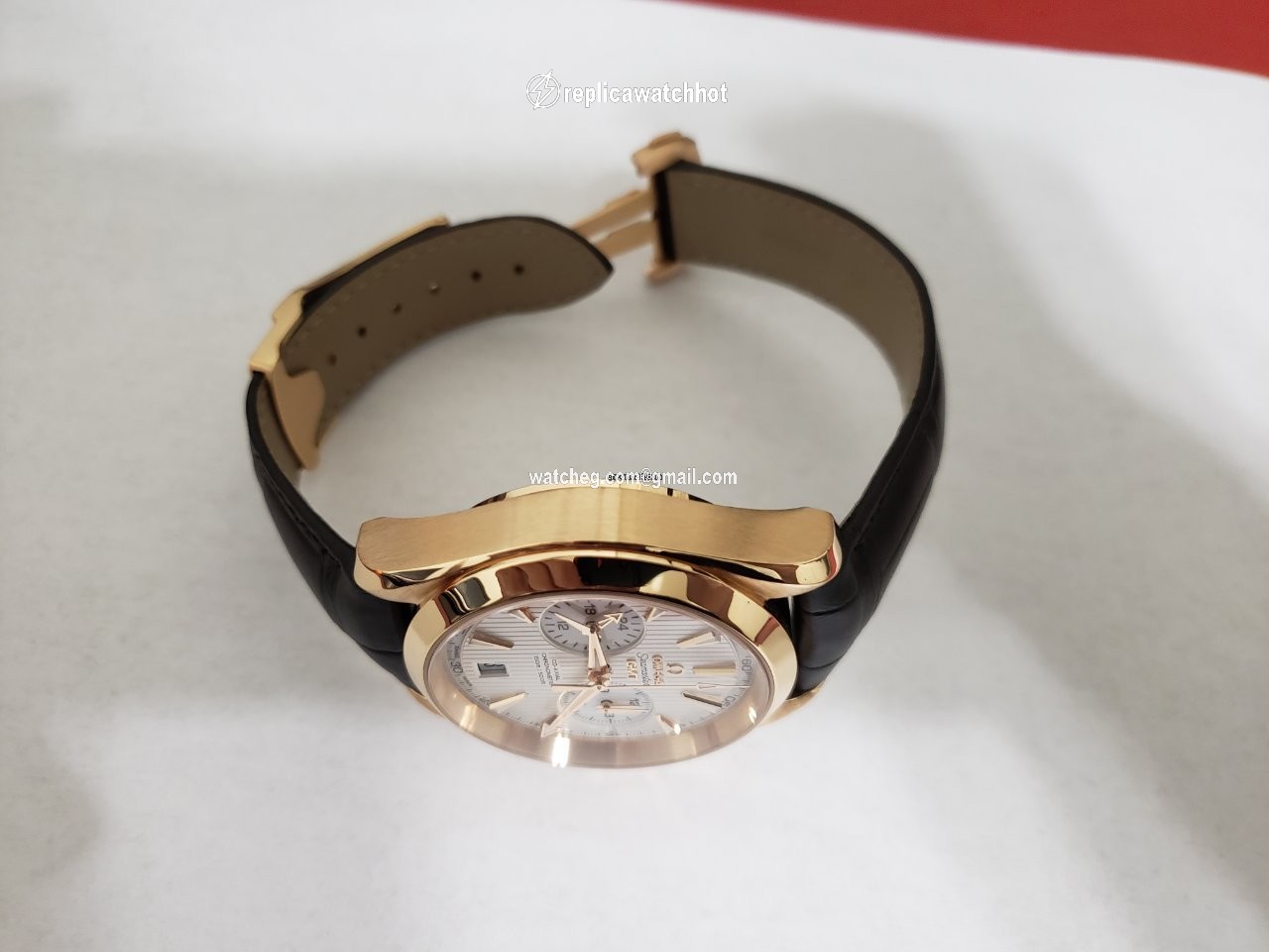Omega Seamaster Aqua Terra Mens watch Unisex Automatic Rose gold 231.53.43.52.02.001 5