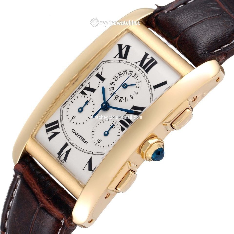 Cartier Tank Americaine Mens watch Unisex Quartz W2601156 5