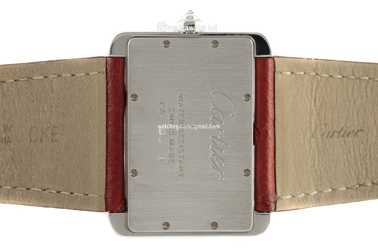 Cartier Tank Divan Womens watch Quartz White gold 2614 5