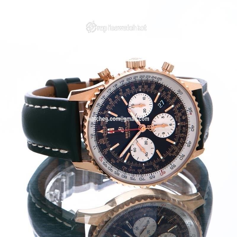 Breitling Navitimer 1 B01 Chronograph 43 Mens watch Unisex Automatic Rose gold Rb0121211b1p1 5