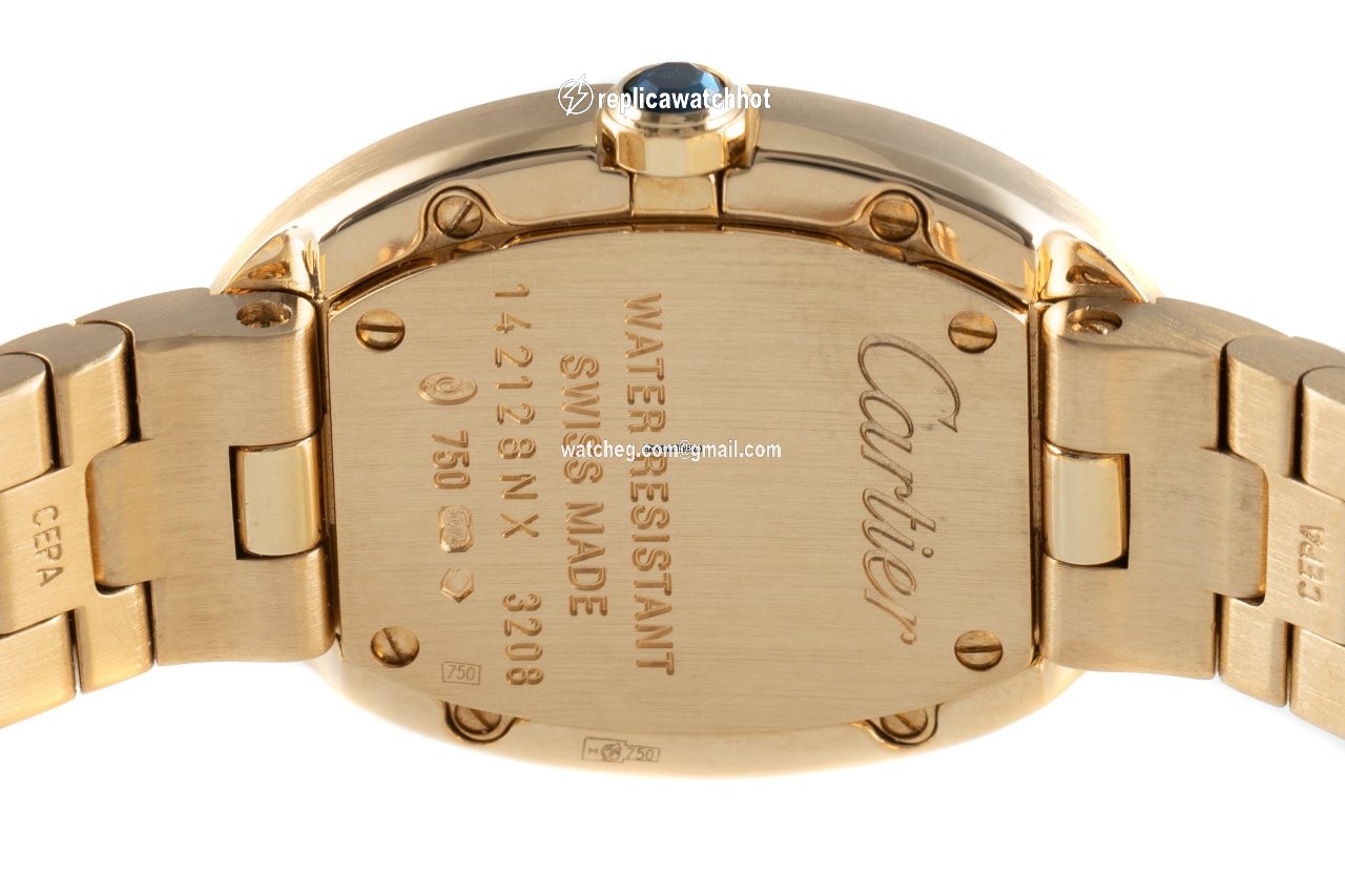 Cartier Baignoire Womens watch Quartz Yellow gold 3208 5