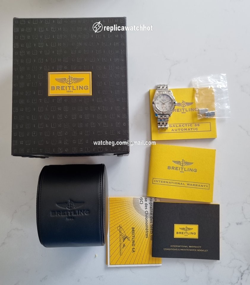 Breitling Galactic 36 Womens watch Automatic Steel A3733012 A717 5