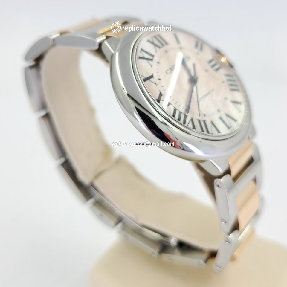 Cartier Ballon Bleu 36mm Mens watch Unisex Automatic Gold Steel 3284 5