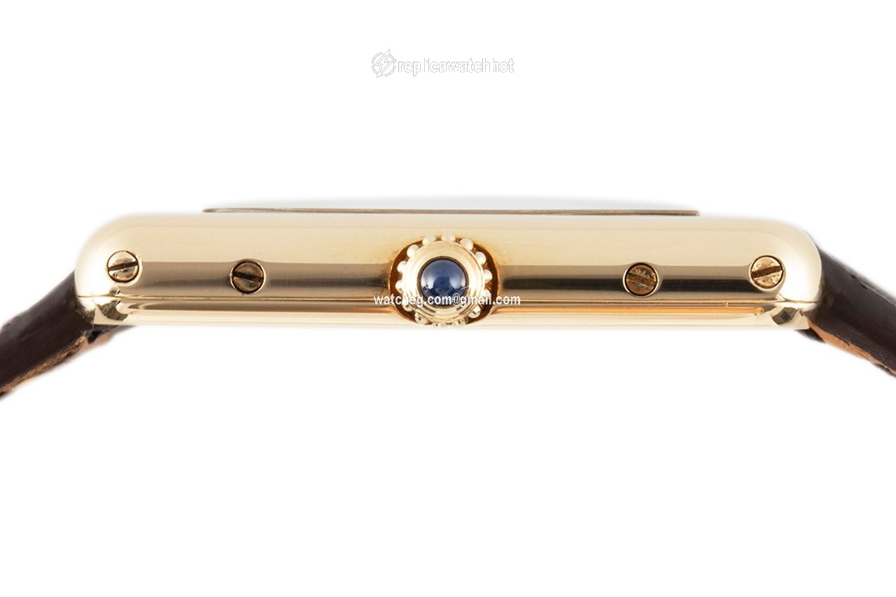 Cartier Tank Womens watch Quartz Yellow gold 8105 5