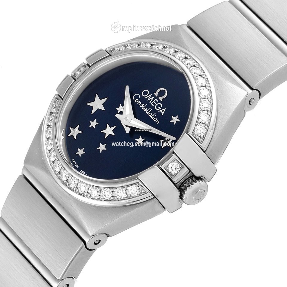 Omega Constellation Quartz Womens watch Quartz Steel 123.15.24.60.03.001 5