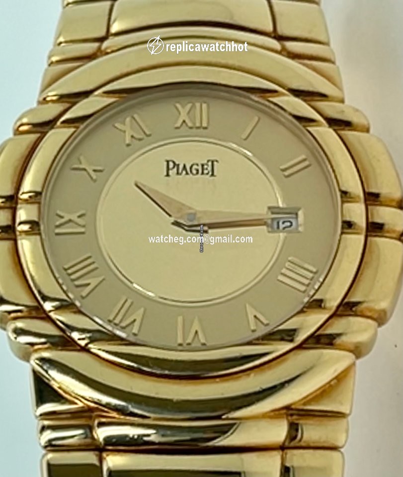 Piaget Tanagra Mens watch Unisex Quartz Yellow gold Piaget 17041 M 401D 5