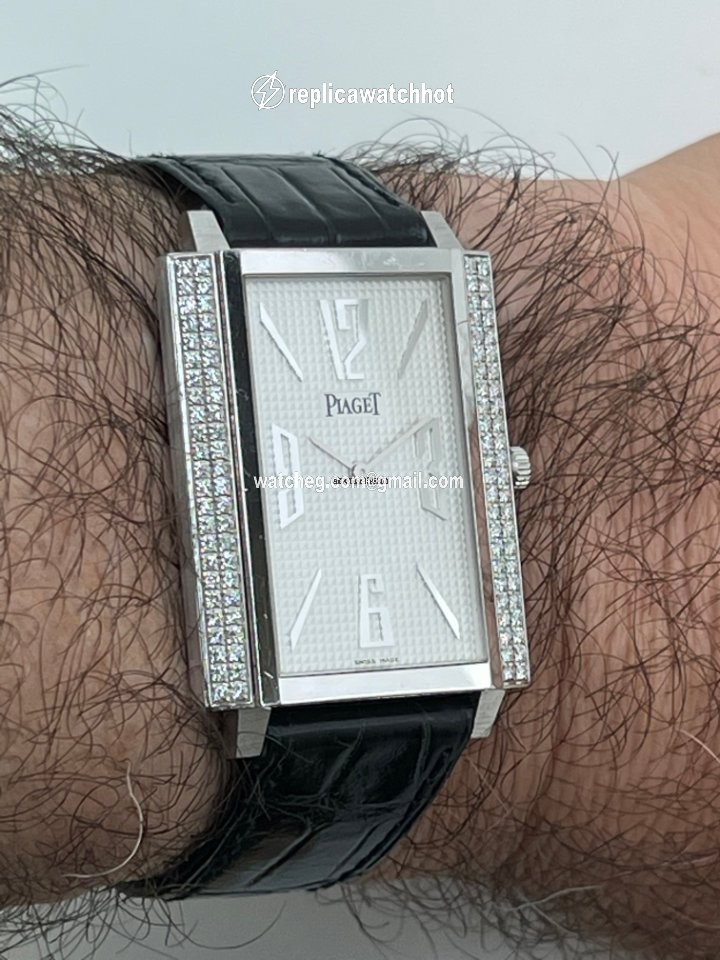 Piaget Mens watch Unisex Manual winding White gold P10098 5