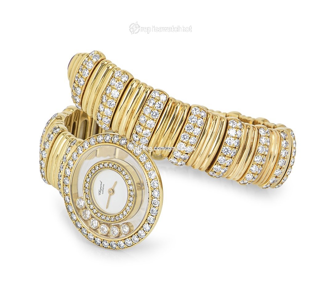 Chopard Happy Diamonds Womens watch Quartz Yellow gold 20 5534 5