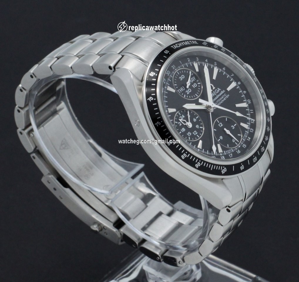 Omega Speedmaster Day Date Mens watch Unisex Automatic Steel 3220.50.00 5