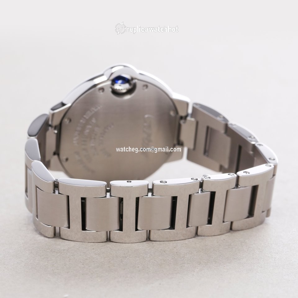 Cartier Ballon Bleu 33mm Womens watch Automatic Steel W6920071 or 3489 5