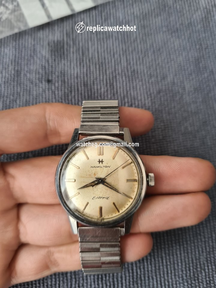Hamilton Mens watch Unisex Manual winding Steel 4053-3 5