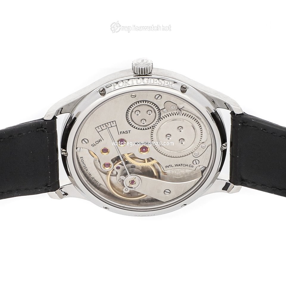 IWC Portuguese Hand-Wound Mens watch Unisex Manual winding Steel IW5445-01 5