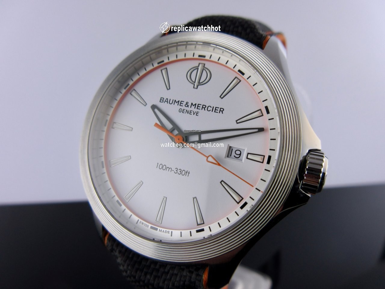 Baume & Mercier Clifton Mens watch Unisex Quartz Steel MOA10410 5