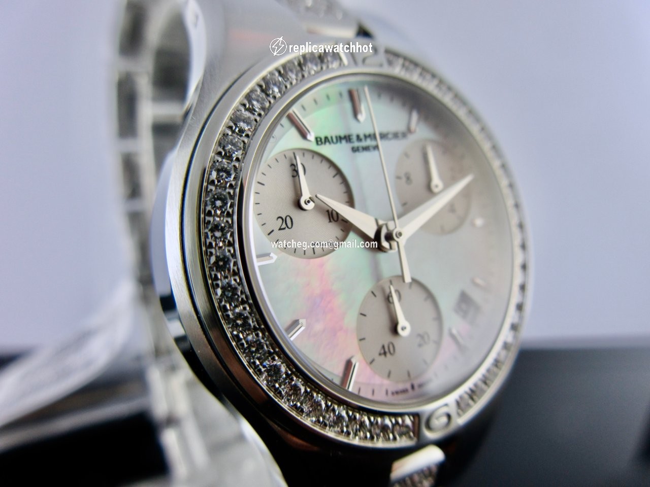 Baume & Mercier Linea Womens watch Quartz Steel MOA10017 5