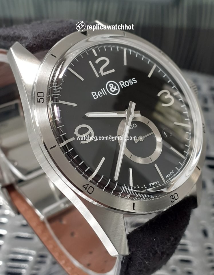Bell & Ross BR V1 Mens watch Unisex Automatic Steel BRV123-BS-ST SF 5