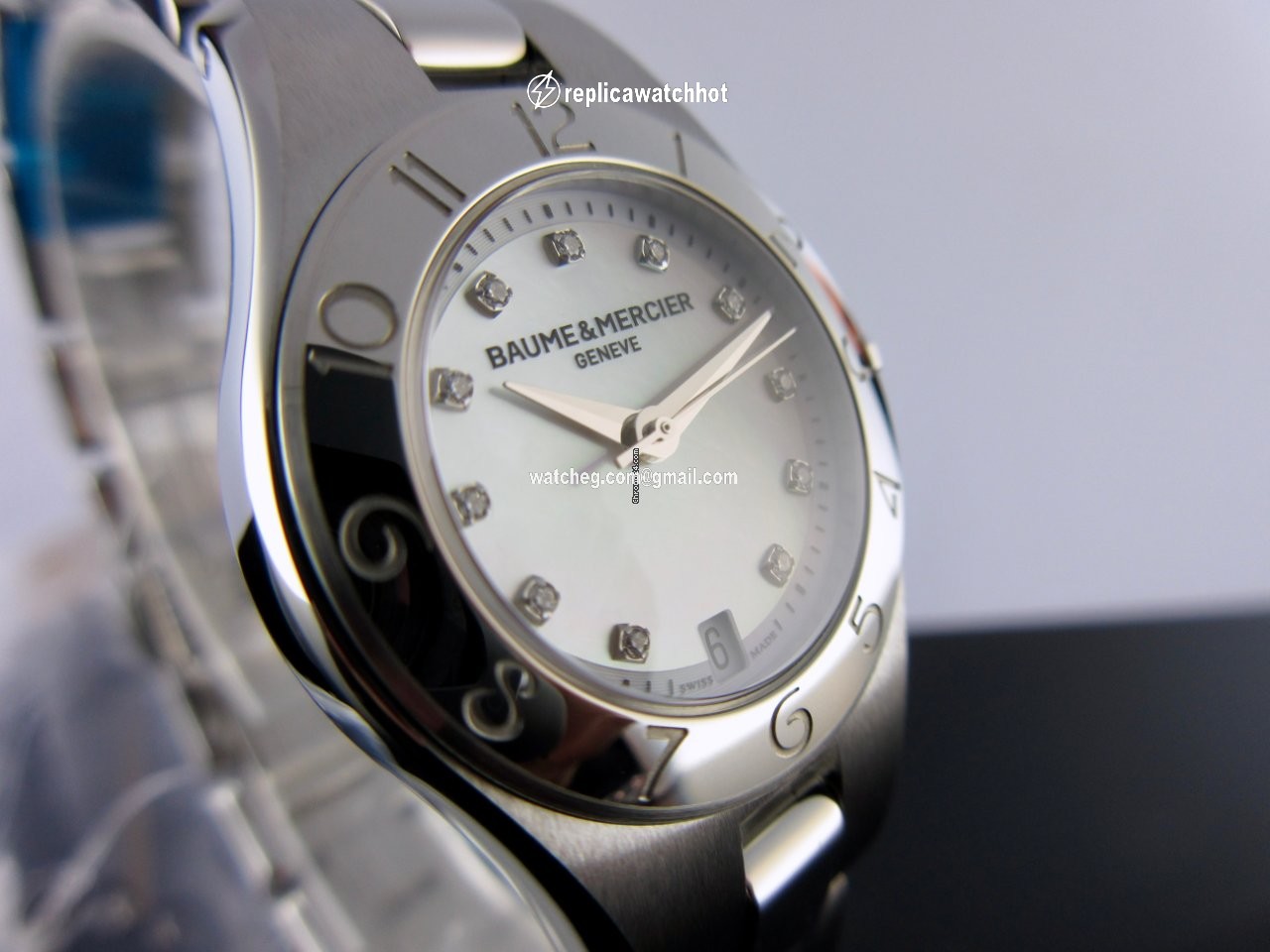 Baume & Mercier Linea Womens watch Quartz Steel MOA10011 5