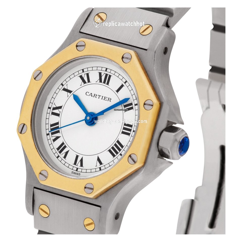 Cartier Santos Womens watch Automatic Steel AC 980GR 5